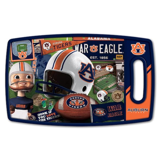 College Retro Series Cutting Board By Youthefan in Auburn Tigers | 14" x 9" | Michaels®